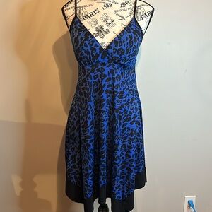 Leopard print summer dress